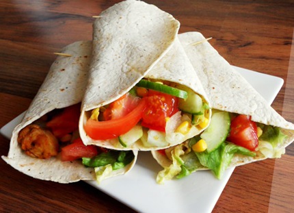 Dietetyczna Tortilla z kurczakiem A B M